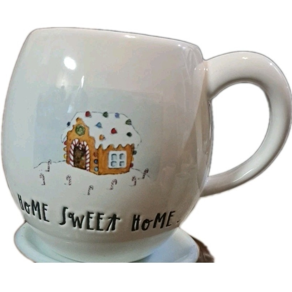 Rae Dunn By Magenta Christmas Mug "Home Sweet Home"